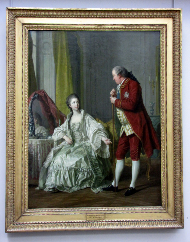 Portrait du Marquis de Marigny et de sa femme